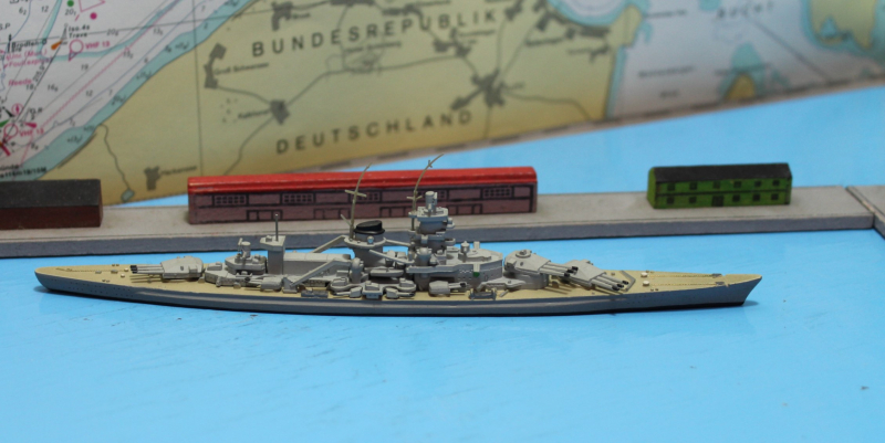 Battleship "Gneisenau" (1 p.) GER 1938 Hansa S 104